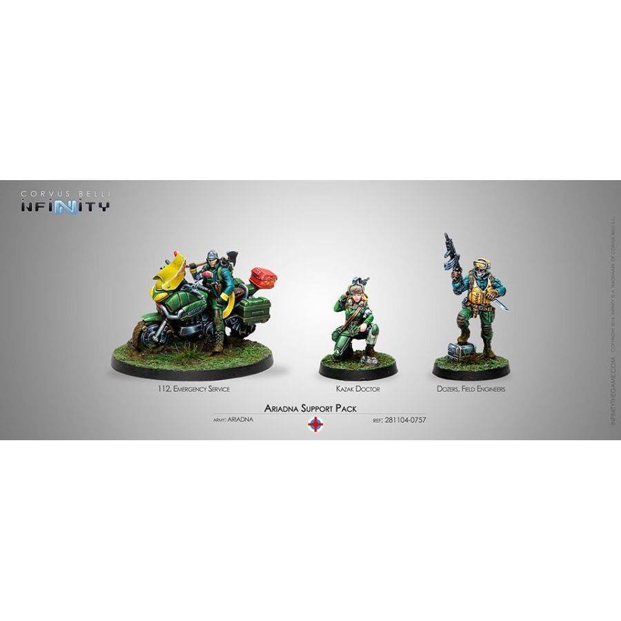 Ariadna Support Pack Infinity Corvus Belli