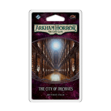 Arkham Horror LCG City of Archives Mythos Pack Expansion