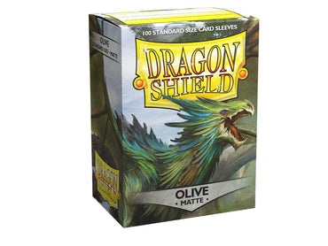 Dragon Shield Standard Matt Sleeves - Olive