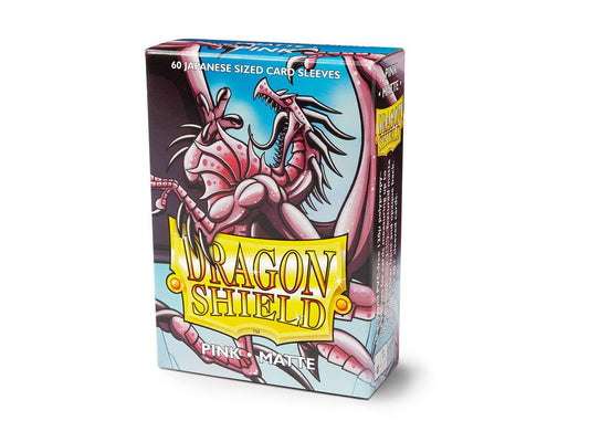Dragon Shield Japanese Size Matte Sleeves - Pink