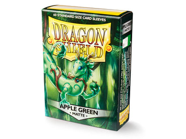 Dragon Shield 60 Standard Size Matte Sleeves - Apple Green