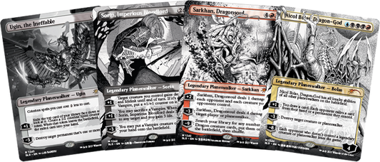 Magic: The Gathering Secret Lair Borderless Planeswalkers WPN Exclusive