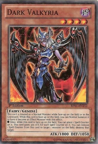 Dark Valkyria [BP01-EN152] Starfoil Rare