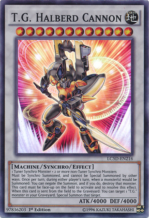 T.G. Halberd Cannon [LC5D-EN216] Super Rare