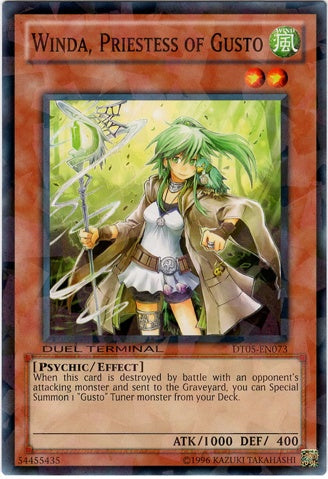 Winda, Priestess of Gusto [DT05-EN073] Common