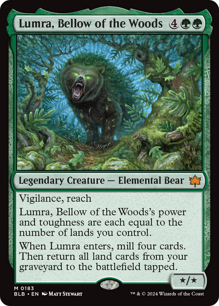 Lumra, Bellow of the Woods [Bloomburrow]