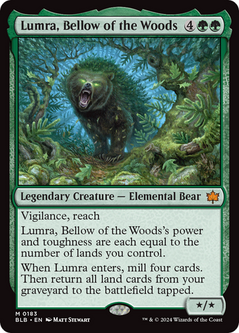 Lumra, Bellow of the Woods [Bloomburrow]