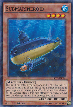 Submarineroid [BP03-EN024] Shatterfoil Rare