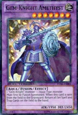 Gem-Knight Amethyst [DT06-EN083] Super Rare