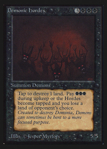 Demonic Hordes [Collectors' Edition]