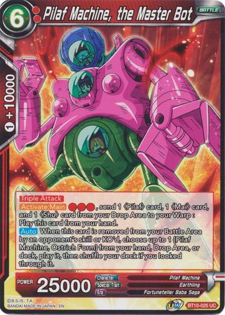 Pilaf Machine, the Master Bot (BT10-025) [Rise of the Unison Warrior]