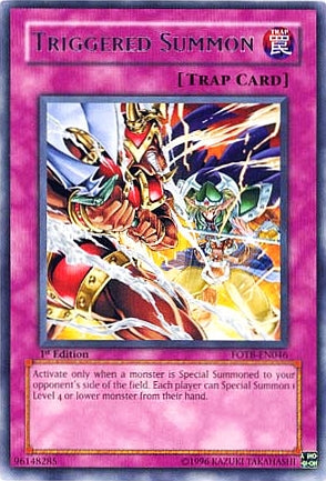 Triggered Summon [FOTB-EN046] Rare