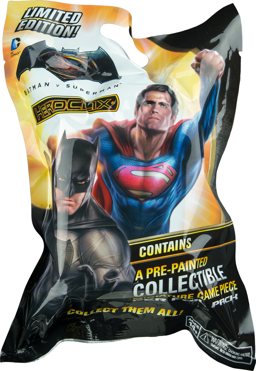 Heroclix DC Batman Vs Superman Gravity Feed Booster Pack
