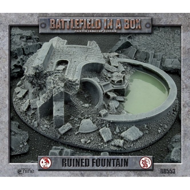 Battlefield In a Box - Gothic Ruined Fountain