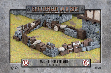 Battlefield In a Box - Wartorn Village - Barricades