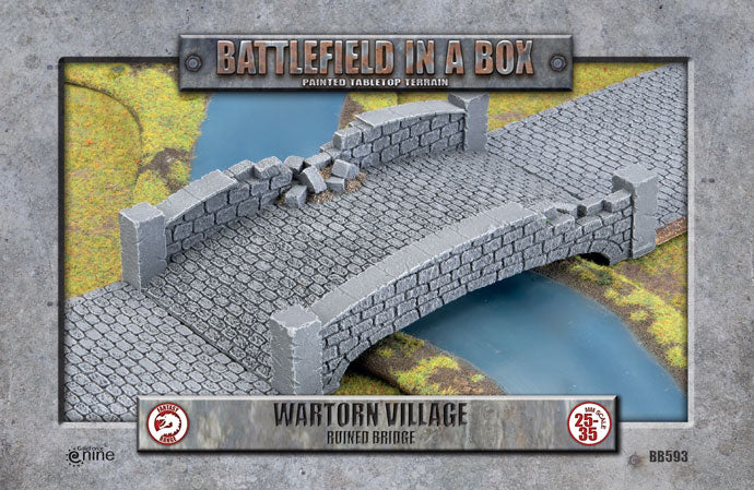 Battlefield In a Box - Wartorn Village - Ruined Bridge