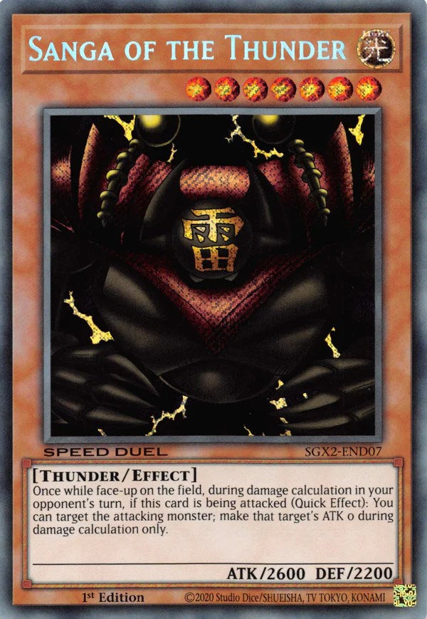 Sanga of the Thunder [SGX2-END07] Secret Rare