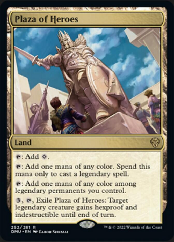 Plaza of Heroes [Dominaria United]