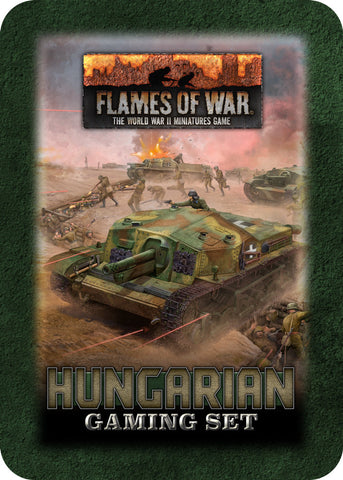 Flames of War - Hungarian Gaming Set (x20 Tokens, x2 Objectives, x16 Dice)