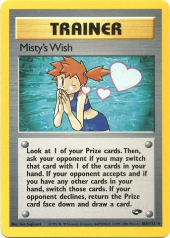 Misty's Wish (108/132) [Gym Challenge Unlimited]