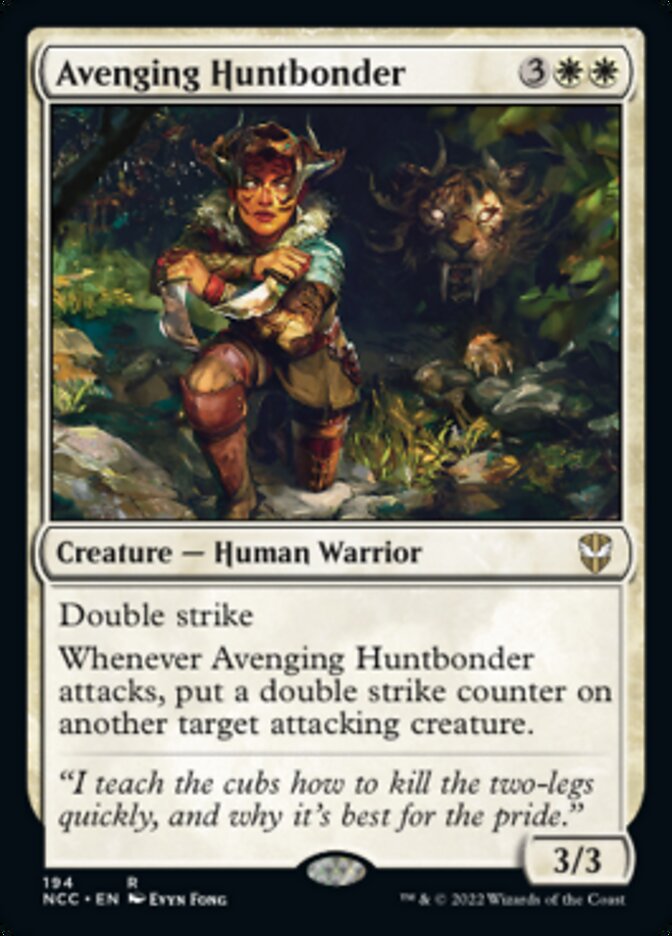 Avenging Huntbonder [Streets of New Capenna Commander]