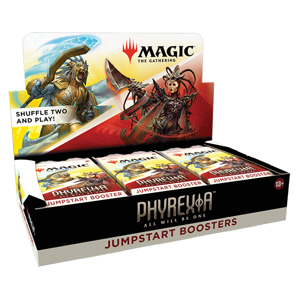 Magic the Gathering : Phyrexia All Will Be One Jumpstart Booster Box Display