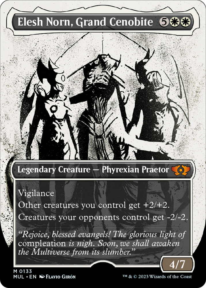 Elesh Norn, Grand Cenobite (Halo Foil) [Multiverse Legends]