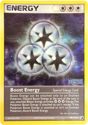 Boost Energy (98/115) (Stamped) [EX: Unseen Forces]