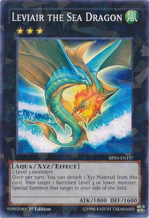 Leviair the Sea Dragon [BP03-EN117] Shatterfoil Rare