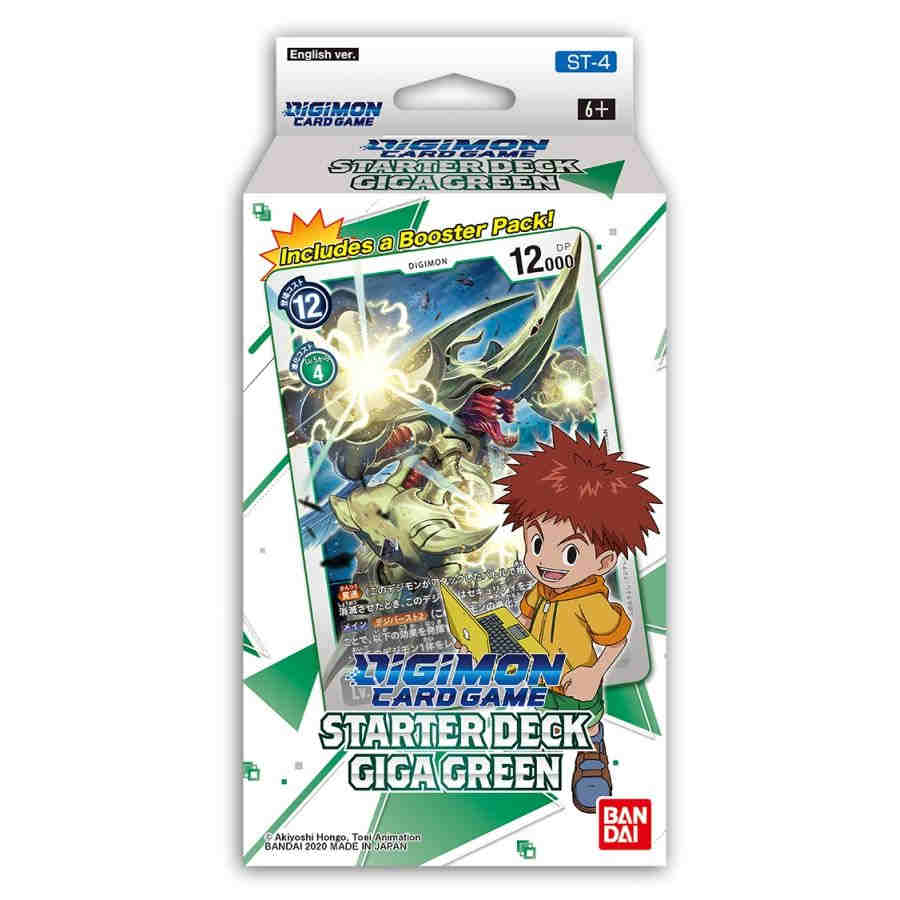 Digimon Card Game Starter Deck - Giga Green ST-4