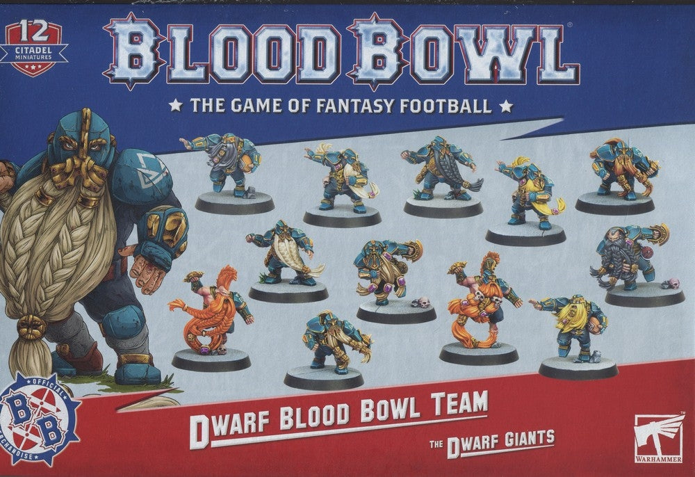 BLOOD BOWL: DWARF TEAM