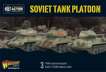Bolt Action Soviet Tank Platoon boxed set