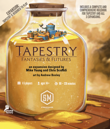 Tapestry: Fantasies & Futures Expansion Board Game