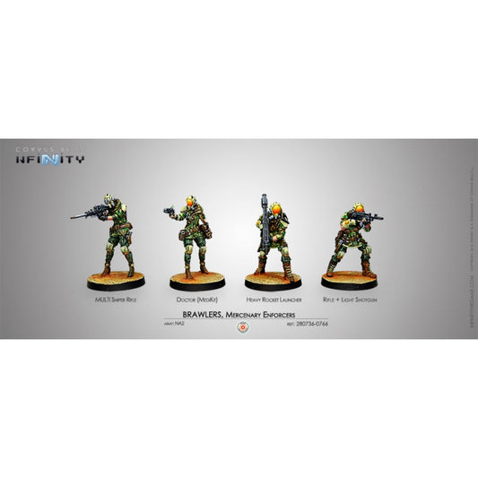 Brawlers, Mercenary Enforcers Infinity Corvus Belli