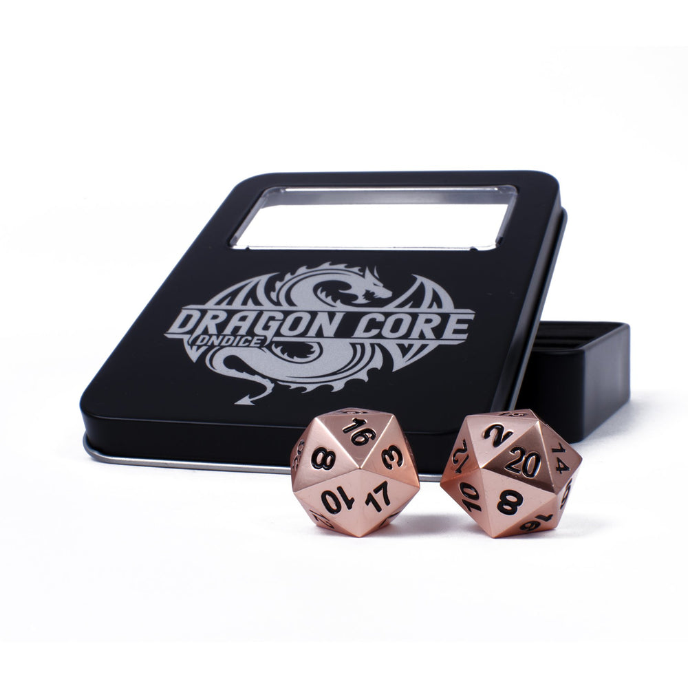 Brilliant Copper Dragon DnDice Set