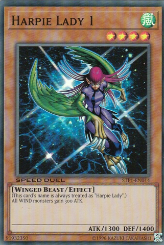 Harpie Lady 1 [STP1-EN014] Super Rare