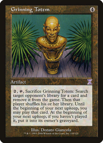 Grinning Totem [Time Spiral Timeshifted]