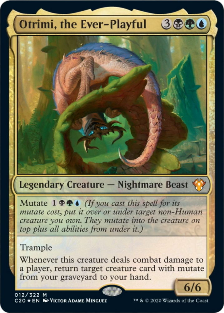 Magic: The Gathering Ikoria Lair of Behemoths Commander 2020 Enhanced Evolution