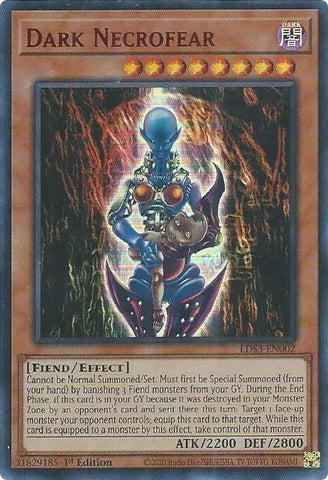 Dark Necrofear (Red) [LDS3-EN002] Ultra Rare