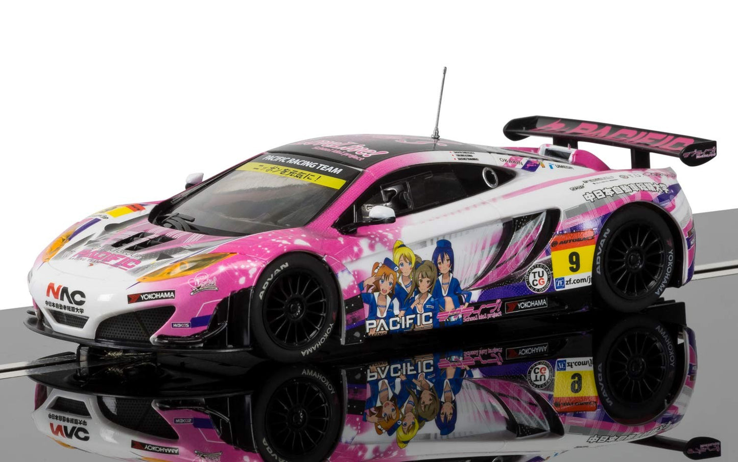 Scalextric MCLAREN 12C GT3, PACIFIC RACING (ANIME)