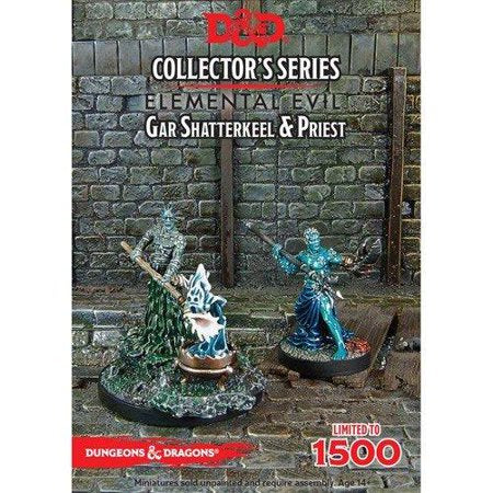 D&D Collectors Series Elemental Evil Gar Shatterkeel & Priest (Limited Edition)