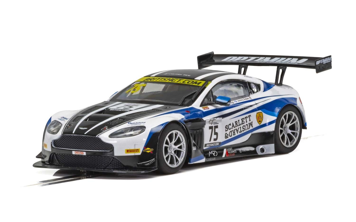Scalextric Aston Martin GT3, British GT 2018, Flick Haigh, Johnny Adam