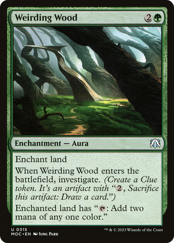 Weirding Wood [March of the Machine Commander]
