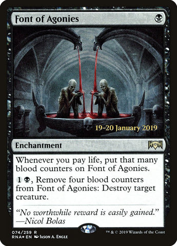 Font of Agonies [Ravnica Allegiance Prerelease Promos]