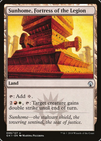 Sunhome, Fortress of the Legion [Guilds of Ravnica Guild Kit]