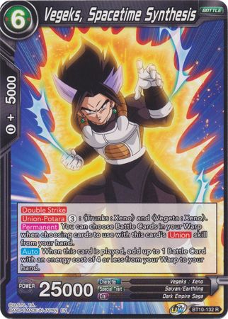Vegeks, Spacetime Synthesis (BT10-132) [Rise of the Unison Warrior]