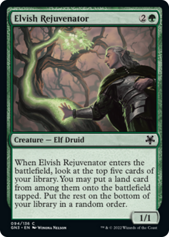 Elvish Rejuvenator [Game Night: Free-for-All]