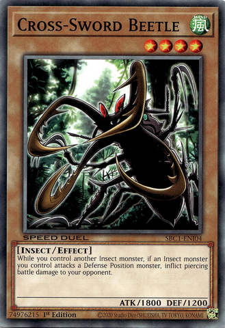 Cross-Sword Beetle [SBC1-ENI04] Common