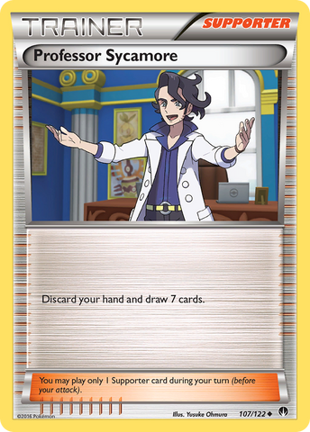 Professor Sycamore (107/122) [XY: BREAKpoint]
