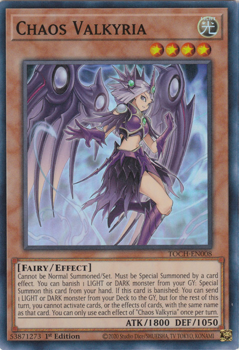 Chaos Valkyria [TOCH-EN008] Super Rare